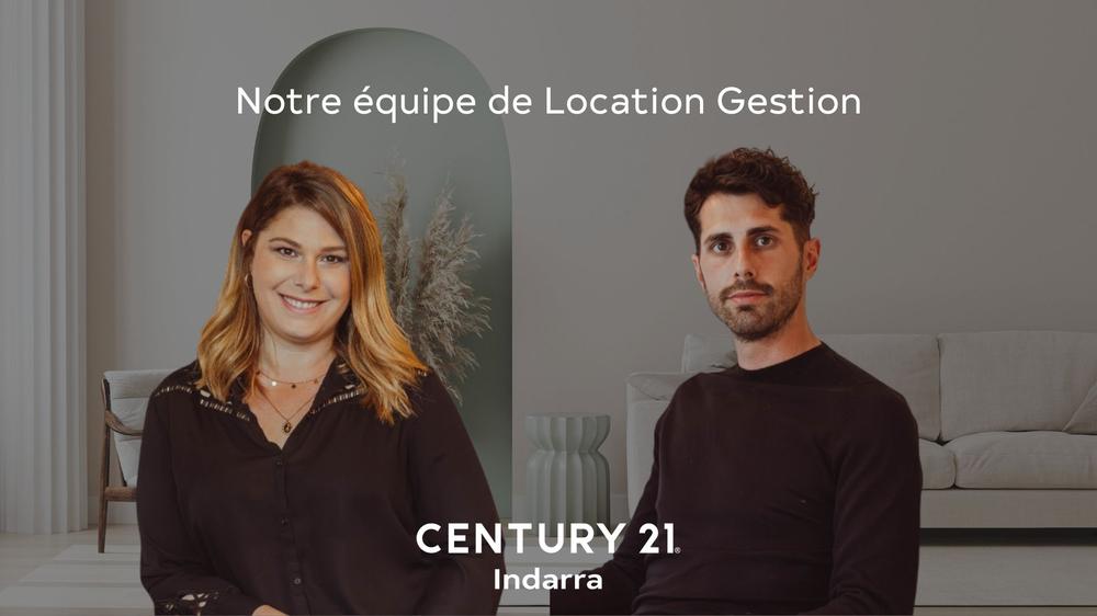 equipe de gestion location century 21 indarra