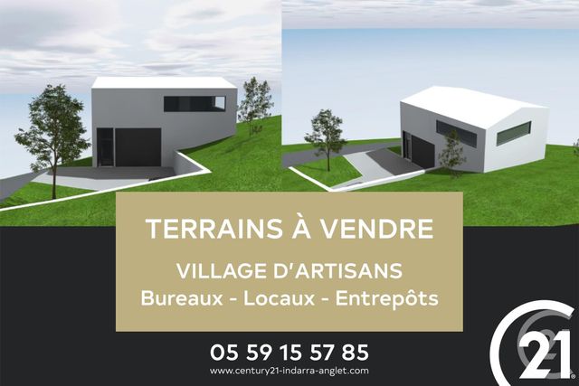 terrain à vendre - 466.0 m2 - ANGLET - 64 - AQUITAINE - Century 21 Indarra